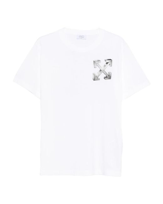 Off-White c/o Virgil Abloh White T-Shirts And Polos for men