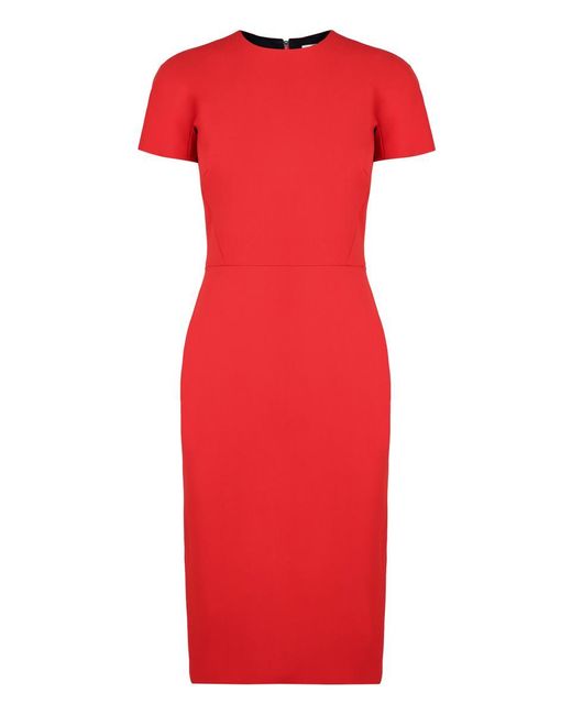 Victoria Beckham Red Dresses