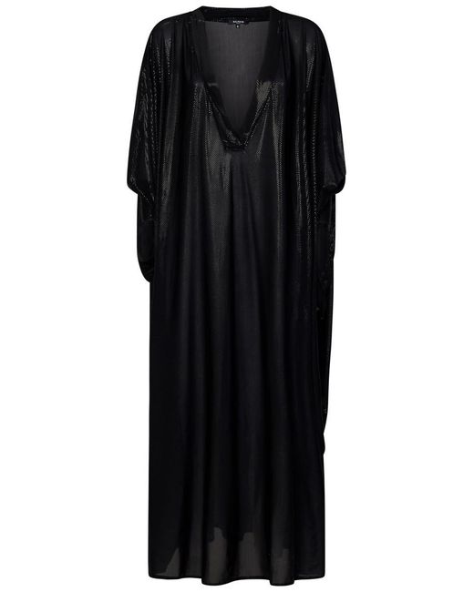 Balmain Black Long Dress