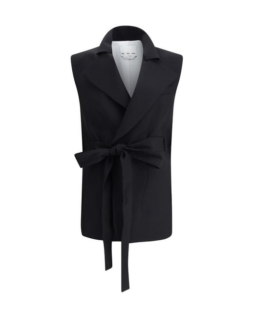 Sa Su Phi Black Blazers & Vests