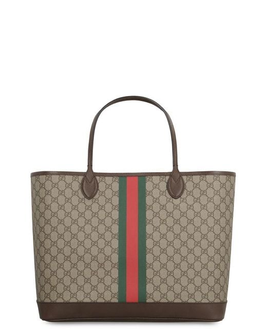 Gucci Brown Ophidia GG Large Tote Bag for men