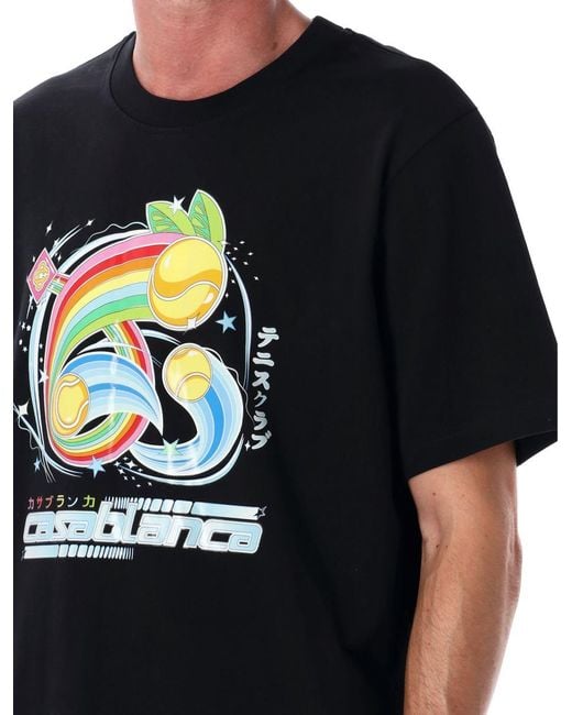 Casablanca Black Logo Plaque Bracelet for men