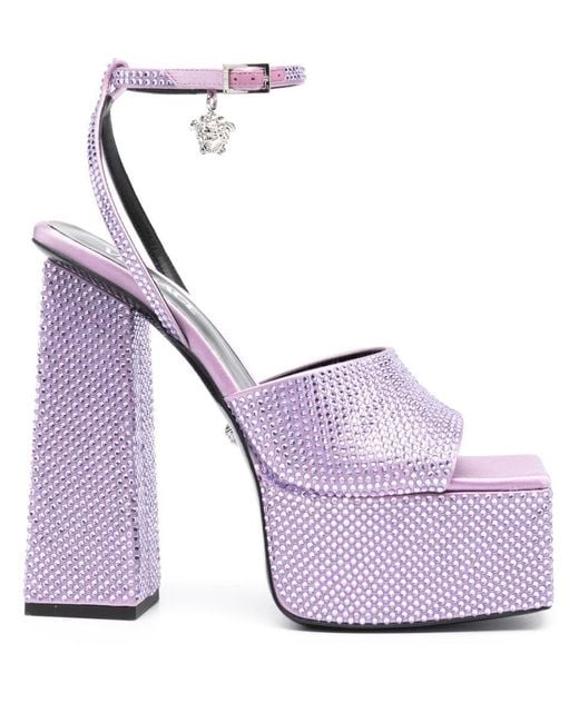 Versace Purple Sandals