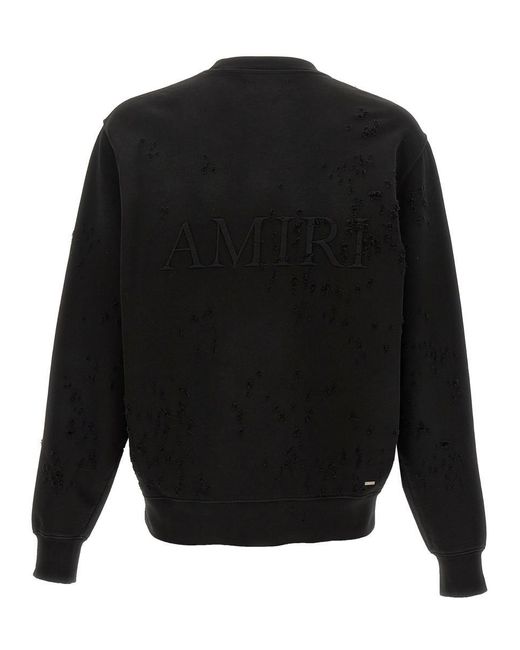 Amiri Black 'Ma Shotgun' Sweatshirt for men