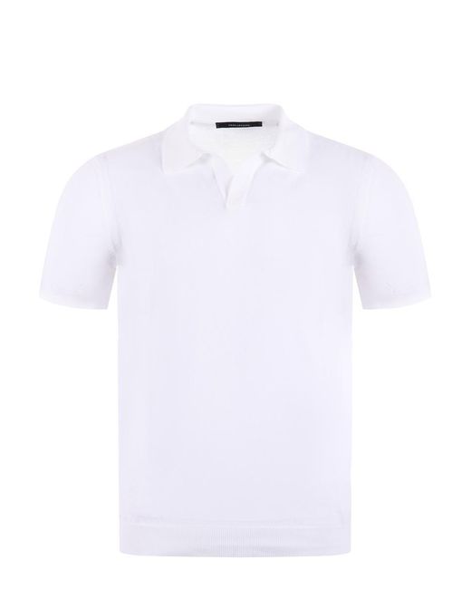 Tagliatore White T-Shirts And Polos for men