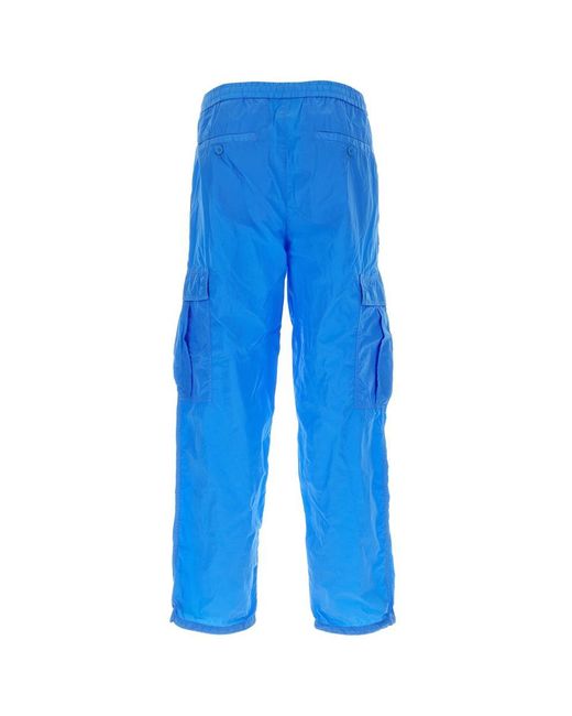 Burberry Blue Pantalone for men