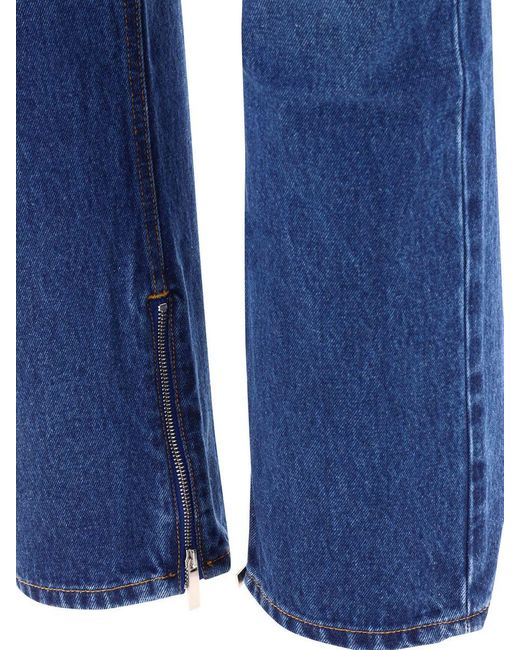 Off-White c/o Virgil Abloh Blue Off Jeans for men