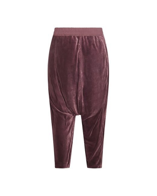 Rick Owens Purple Trousers