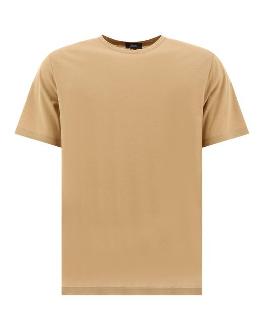 Herno Natural Crêpe Jersey T-shirt for men