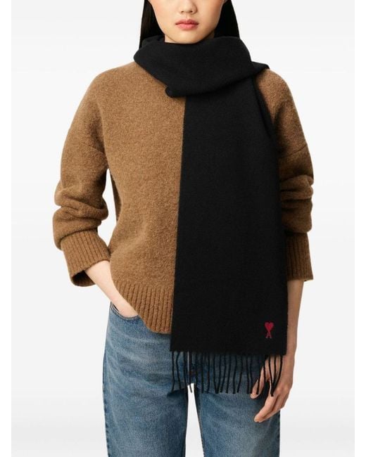 AMI Black Scarf Adc for men