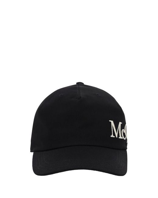 Alexander McQueen Black Hats E Hairbands for men