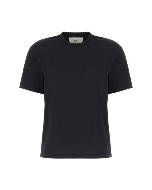 AMI Black T-Shirt