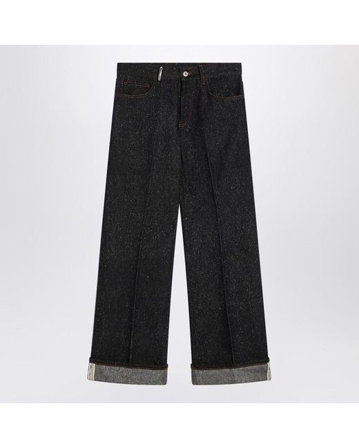 Burberry Black Jeans With Turn-Ups
