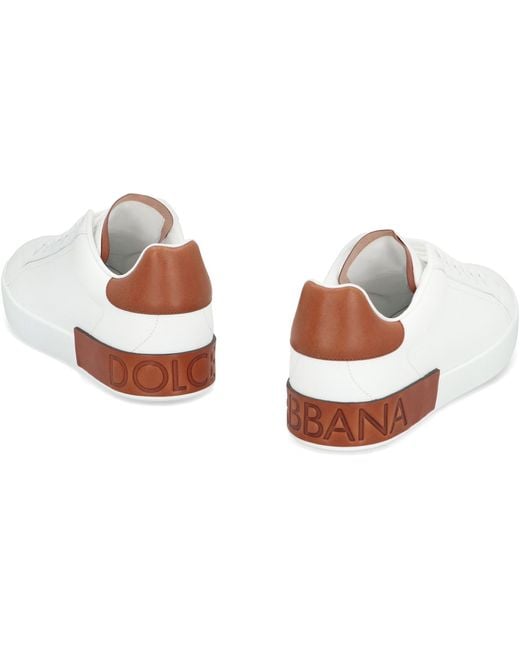 Dolce & Gabbana White Dolce&Gabbana Sneakers Portofino for men