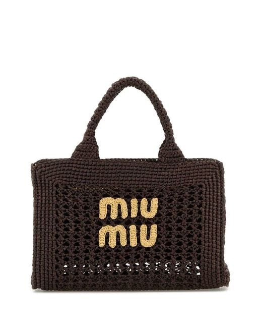 Miu Miu Black Handbags.