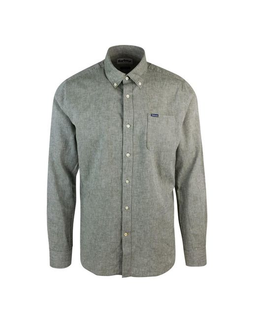 Barbour Gray Shirt for men
