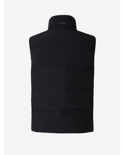 Herno Black Padded Vest for men