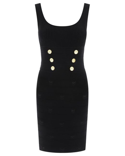 Pinko Black "cactus" Dress