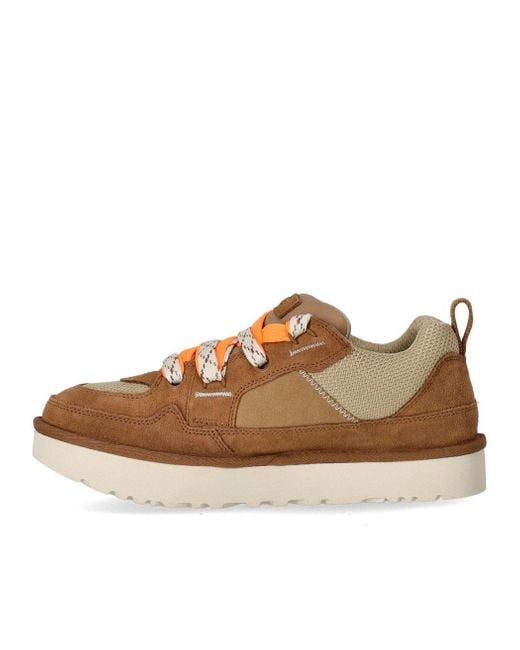Ugg Brown Lo Lowmel Chestnut Bright Melon Sneaker