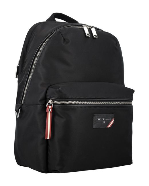 Bally Black Ferey Backpack for men