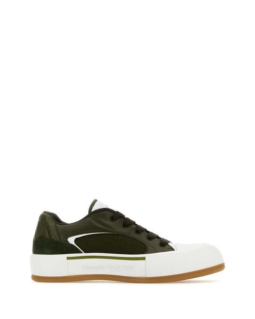 Green alexander hotsell mcqueen sneakers