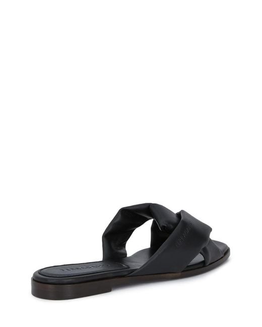 Ferragamo Black Sandals