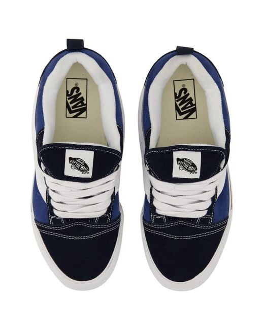 Vans Blue "Knu Skool" Sneaker for men
