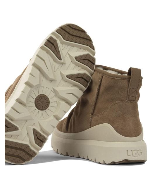 Ugg Brown "Heritage Utility" Ankle Boots for men