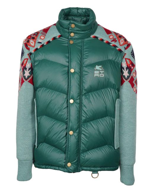 Etro Synthetic Jacket Clothing in Green for Men | Lyst