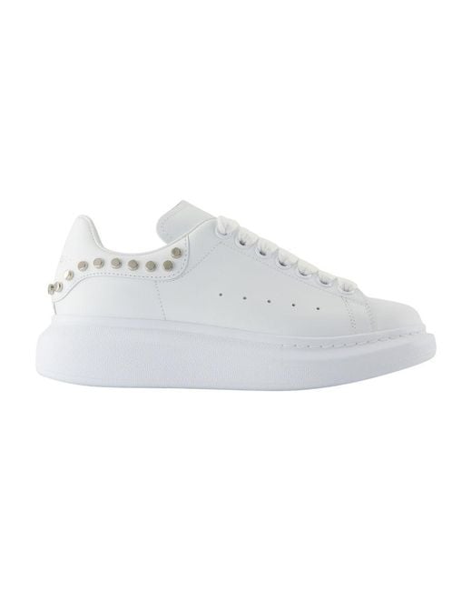 Alexander McQueen White Oversized Sneakers