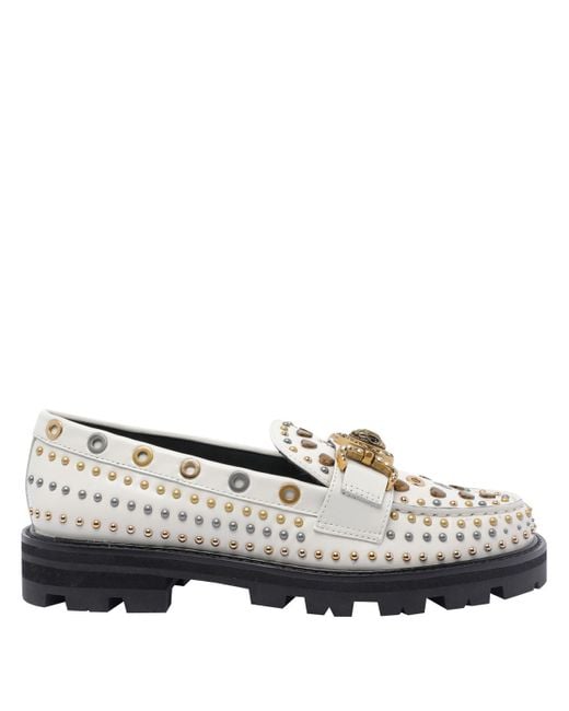 Kurt Geiger White Flat Shoes