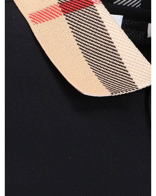 Burberry Black T-Shirts And Polos for men
