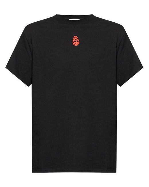 Alexander McQueen T Shirts And Polos in Black for Men Lyst