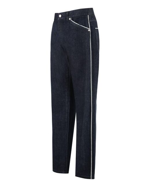 Dolce & Gabbana Blue 5-pocket Straight-leg Jeans for men