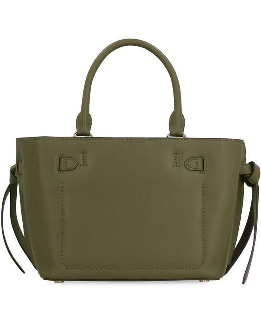 MICHAEL Michael Kors Green Hamilton Legacy Leather Handbag