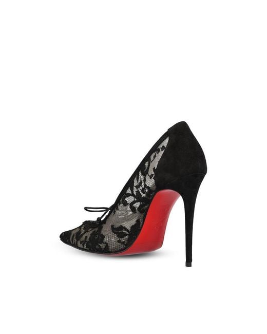 Christian Louboutin Black Heeled Shoes