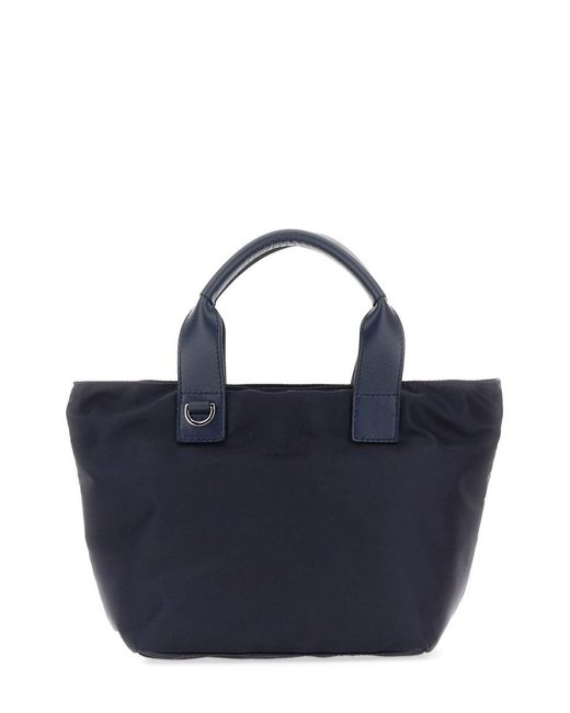 Orciani Blue Smart Ecoline Handbag