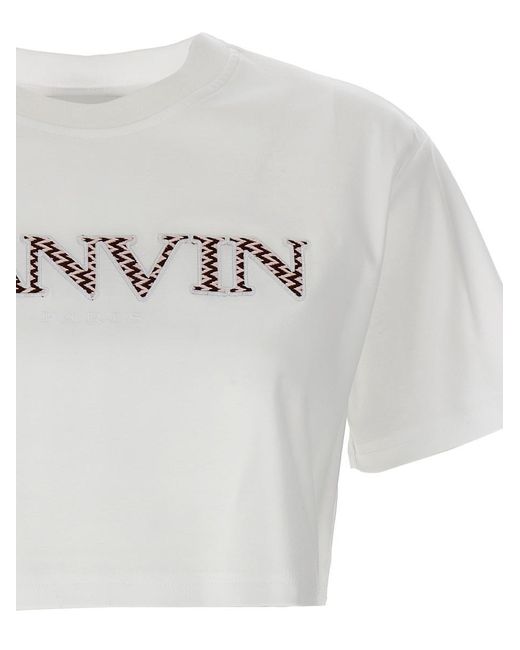 Lanvin White Curb T-Shirt