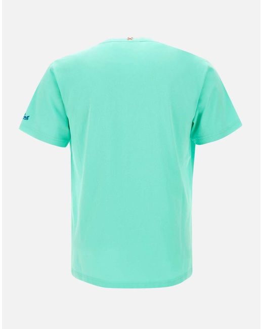 Mc2 Saint Barth Green T-shirts And Polos for men