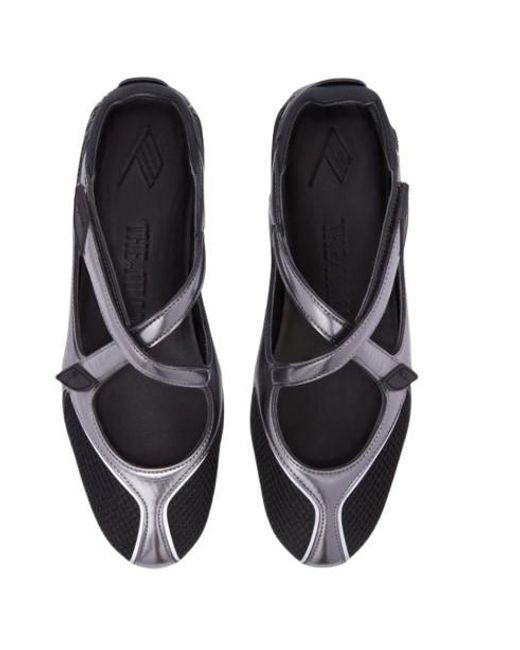 The Attico Black Flat Shoes