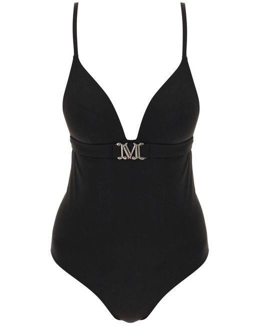 Max Mara Black One-piece Swimsuit With Cup