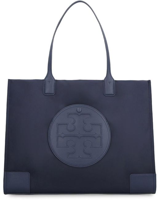Tory burch shop ella tote blue