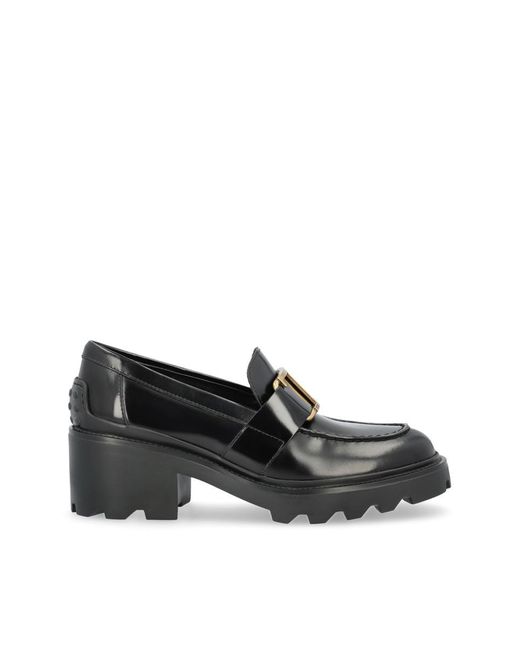 Tod's Black Low Shoes