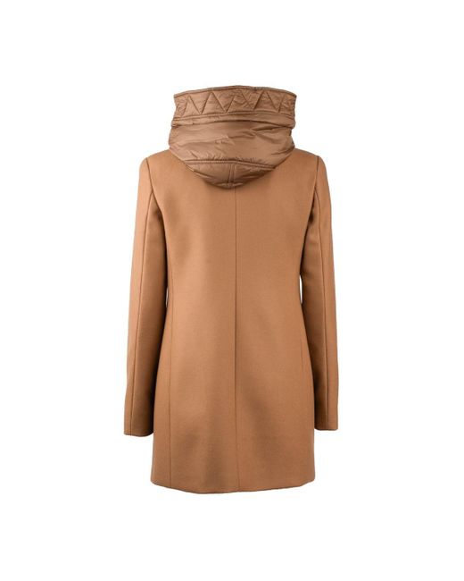 Fay Brown Toggle Coat