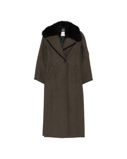 Blumarine Black Coats