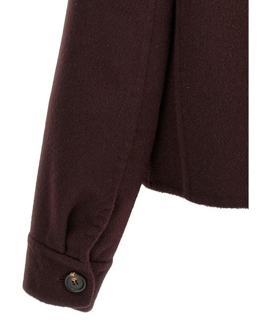 Brunello Cucinelli Brown Monile Cashmere Coat