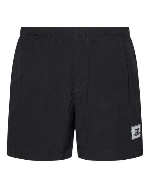 C P Company Black Chrome-R Swimsuit for men
