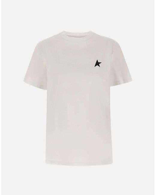 Golden Goose Deluxe Brand White T-Shirts And Polos