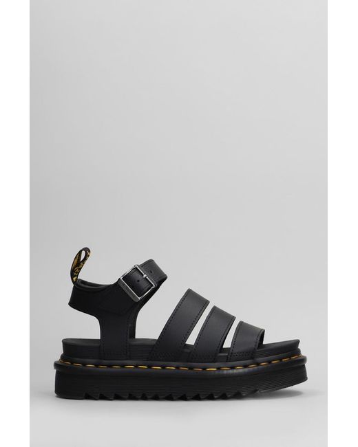 Dr. Martens Black Blaire Sandals