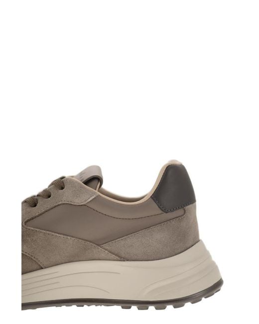 Hogan Brown Hyperlight Trainers for men